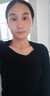 俞兆林針織打底衫女秋冬季方領(lǐng)內(nèi)搭修身低領(lǐng)毛衣長(zhǎng)袖t恤基礎(chǔ)打底上衣 曬單實(shí)拍圖