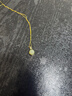 締晶水滴和田玉吊墜女士福袋銀項鏈新年情人節禮物送女友媽媽高級感 曬單實(shí)拍圖