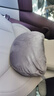 夕多汽車(chē)頭枕車(chē)靠枕頸枕頭枕腰靠靠墊腰托邁巴赫特斯拉奔馳寶馬通用款 云霧灰 -兩個(gè)頭枕 【主副駕駛】 曬單實(shí)拍圖