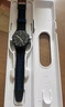 斯沃琪（Swatch）瑞士手表 黑藍輕舟 三眼計時(shí)開(kāi)學(xué)禮物考試表石英時(shí)尚腕表 SUSB406 曬單實(shí)拍圖
