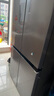 美的（Midea）慧鮮480升雙變頻一級能效十字四開(kāi)門(mén)雙開(kāi)對開(kāi)門(mén)超薄家用471姐妹款電冰箱風(fēng)冷大容量政府補貼20% BCD-480WSPZM(E) 曬單實(shí)拍圖