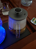 FUNORK全自動(dòng)上水電熱水壺 茶臺燒水壺家用辦公一體機茶桌茶幾嵌入式茶具電茶爐套裝 RY-10鈦灰色蒸茶款 曬單實(shí)拍圖