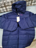 亞瑟士亞瑟士童裝25年冬季兒童新款高柔軟高充絨量三防保暖羽絨服 藏青色 清潔度1000-鴨絨 170 充絨量109.2g 曬單實(shí)拍圖