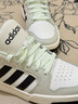 adidas ENTRAP美式校園風(fēng)運動(dòng)板鞋少年感復古籃球鞋男女阿迪達斯   白色/黑色/礬土棕   42 曬單實(shí)拍圖