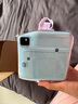 INSTAX富士instax立拍立得 一次成像相機 miniSE（mini7+升級款）藍色 曬單實(shí)拍圖