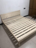 愛(ài)迪威實(shí)木床簡(jiǎn)易床雙人床成人主臥床架單人床學(xué)生床現代簡(jiǎn)約儲物經(jīng)濟型 標準透氣款裸床40高 1000×1900  框架結構 曬單實(shí)拍圖