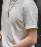 馬登工裝美式重磅純棉短袖男夏季薄款二本針白色男士t恤透氣打底上衣 白色 M 曬單實(shí)拍圖
