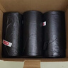 京東京造 背心式垃圾袋45*60cm*300只 8μ0.8絲 手提廚房家用加厚袋中號 曬單實(shí)拍圖