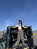 JEEP SPIRIT美式工裝褲女2025新款小個(gè)子戶(hù)外防水束腳登山春秋冬爬山?jīng)_鋒褲 武士黑/春秋款【女款】 L 【115-135斤】 曬單實(shí)拍圖