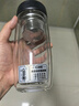 希樂玻璃杯雙層玻璃水杯高顏值男士商務(wù)辦公茶水分離杯便攜泡茶杯子 曬單實(shí)拍圖