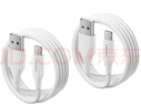 品勝蘋(píng)果數據線(xiàn)快充充電線(xiàn)2米加長(cháng)適用iPhone14ProMax/13/12/XR/11/8手機ipad平板USB充電器線(xiàn)車(chē)載編織 曬單實(shí)拍圖