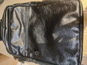 左森ZUOSEN雙肩包男式背包皮包電腦包學(xué)生書(shū)包休閑旅行包 新款潮男 黑色 曬單實(shí)拍圖