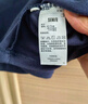 森馬（Semir）polo衫女短款收腰翻領(lǐng)襯衫25夏刺繡涼感緊身T恤辣妹109325115005 曬單實(shí)拍圖