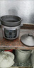 美的（Midea）電燉鍋快燉電燉盅電砂鍋大容量可預約3-4-6-8個(gè)人用 煲湯鍋燉鍋盅陶瓷紫砂鍋煮粥神器燕窩燉盅直燉 7L 【7升雙環(huán)炎火快速燉】DGE65J56 曬單實(shí)拍圖