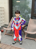 ULTRAMAN奧特曼衣服男童加絨加厚發(fā)光冬裝兒童賽羅男孩冬季套裝蜘蛛俠童裝 【迪迦】（發(fā)光眼鏡胸燈） 120 【建議身高110-120cm】 曬單實(shí)拍圖