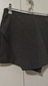 UR2025春季新款女裝格雷系通勤氣質(zhì)假兩件高腰短褲UWM650020 深灰花灰 (偏短) M 曬單實(shí)拍圖