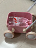 kidpop兒童多功能小推車(chē)玩具學(xué)步車(chē)男女寶寶生日創(chuàng)意禮物 7-36個(gè)月價(jià)保 粉色（PP材質(zhì)車(chē)斗）贈(zèng)防傾倒?fàn)坷K 曬單實(shí)拍圖
