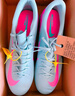 耐克NIKE男足球鞋 刺客VAPOR 16 TF碎釘運動(dòng)鞋FQ8449-301淡藍灰42 曬單實(shí)拍圖