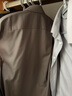 京東京造【桑蠶絲】襯衫男長(cháng)袖襯衫男士外套衣服生日禮物 灰色42 曬單實(shí)拍圖