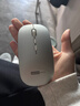 聯(lián)想（Lenovo）無(wú)線(xiàn)鼠標無(wú)線(xiàn)靜音藍牙鼠標可充電輕薄便攜筆記本電腦ipad平板安卓蘋(píng)果手機通用無(wú)線(xiàn)商務(wù)辦公鼠標 銀色-雙模版【左右靜音按鍵】 無(wú)線(xiàn)藍牙鼠標【Type-c充電/配充電線(xiàn)】 曬單實(shí)拍圖