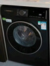 西門(mén)子（SIEMENS）無(wú)界系列 10公斤滾筒洗衣機家用全自動(dòng)變頻洗衣機 智能除漬 強效除螨 羊毛綠標認證  支持國家補貼 WG52E1U10W湖蘊藍 曬單實(shí)拍圖