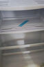 志高小冰箱雙門(mén)小型電冰箱 家用小冰箱雙開(kāi)門(mén)冰箱宿舍租房辦公室冷藏冷凍迷你節能冰箱 S188一級能效【省電輕音】銀色 曬單實(shí)拍圖