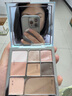 彩棠（TIMAGE）面部綜合盤(pán)15g高光修容腮紅眼影眉眼八色一體盤(pán)自然提亮01軟煙羅 曬單實(shí)拍圖