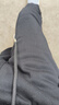 JEANSWEST LIFE真維斯加絨休閑褲男士2025冬季運動(dòng)男款褲子雙層加厚保暖束腳褲男 曬單實(shí)拍圖