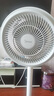 美的（Midea）【暴風(fēng)循環(huán)】空氣循環(huán)扇大風(fēng)量搖頭電風(fēng)扇家用臺(tái)式落地扇輕音臥室節(jié)能小風(fēng)扇柔風(fēng)輕羽扇 FGA24TQ 曬單實(shí)拍圖