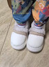 樸西綿綿兒童棉拖鞋包跟秋冬季新款防滑男童女童寶寶室內居家小孩棉鞋 淺米白 34 【220mm】 曬單實(shí)拍圖