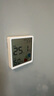 得力溫濕度計電子室內溫濕度表室內外掛壁辦公家用室內兒童水溫計溫濕度表電子溫濕度計 【升級磁吸款】高清數顯-白色 曬單實(shí)拍圖