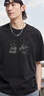 森馬（Semir）短袖T恤男裝熊貓國風(fēng)印花刺繡2025夏季涼感t寬松上衣109325100113 曬單實(shí)拍圖