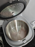 美的（Midea）電飯煲 0涂層電飯鍋4升 316L不銹鋼內膽3-4人家用多功能無(wú)涂層微壓智能預約MB-RE476S 曬單實(shí)拍圖