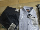 G2000【易打理/抗皺/條紋】男裝秋冬商場(chǎng)同款棉質(zhì)混紡長(cháng)袖襯衫. 曬單實(shí)拍圖