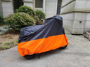 車(chē)麗友無(wú)極錢(qián)江春風(fēng)鈴木gsx豪爵電動(dòng)摩托車(chē)防雨罩全車(chē)衣罩防曬防雨大號 XL碼【適合車(chē)長(cháng)2.1m以?xún)取?車(chē)罩尺碼要加上尾箱的長(cháng)度 曬單實(shí)拍圖