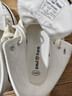 大嘴猴（paul frank）帆布鞋女學(xué)生翹跟韓版平底休閑鞋女青年板鞋時(shí)尚運動(dòng)球鞋女小白鞋 白色 36 曬單實(shí)拍圖