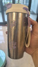 炊大皇純鈦杯咖啡杯內(nèi)外純鈦高檔伴手禮品保溫保冷繁花520ml（山茶花） 曬單實(shí)拍圖