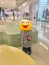 papa爬爬秋季小俏殼兒童外套防風(fēng)上衣 遠山藍（含內膽） 110cm 曬單實(shí)拍圖