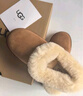 UGG【雙11搶先購】秋季新款女士厚底懶人毛毛鞋 1166733CHE|栗色40 曬單實(shí)拍圖