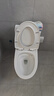 九牧（JOMOO）11173-2-1/41KD-3大力神普通馬桶家用虹吸抗菌節水坐便器400坑距 曬單實(shí)拍圖