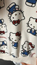 戴維貝拉（DAVE＆BELLA）【Hello·Kitty聯(lián)名】女寶寶衛衣褲子套裝兒童兩件套秋季新款童裝 米白【現貨】 110 cm（建議身高100-110cm） 曬單實(shí)拍圖