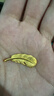 周生生 羽毛黃金吊墜愛(ài)情密語(yǔ)足金丘比特之羽不含項鏈 86820P計價(jià) 2.13克(含工費130元) 曬單實(shí)拍圖