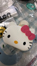 hellokitty浴室放牙刷牙膏置物架免打孔卡通動(dòng)漫壁掛可瀝水收納盒 KT貓置物架 【粉色】 曬單實(shí)拍圖