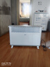 美的（Midea）【大白】電熱取暖器/電暖器/電暖氣家用/浴室暖風(fēng)機/節能輕音/電熱取暖爐烤火爐歐式快熱爐HDY20K 曬單實(shí)拍圖