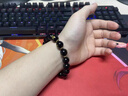 【直發(fā)】黑曜石手串十二生肖本命佛護身符三合六合馬年手鏈 屬雞佩戴不動(dòng)尊菩薩10mm三合六合 曬單實(shí)拍圖