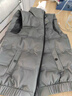 JEEP SPIRIT羽絨馬甲男士冬季立領(lǐng)加厚新款潮流帥氣保暖背心外套男裝 08187灰卡 L 曬單實拍圖
