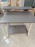 宅仕達電腦桌臺式移動(dòng)書(shū)桌臥室簡(jiǎn)易桌子帶收納辦公學(xué)習寫(xiě)字小桌子DNZ-24 (灰白)升級加厚款75*55cm+萬(wàn)向輪 曬單實(shí)拍圖