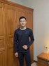 貓人【駝絨】男士保暖內衣男加絨加厚防寒秋衣秋褲套裝護膝保暖褲女 曬單實(shí)拍圖