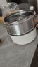 美的（Midea）0氟鈦陶瓷不粘鍋奶鍋嬰兒輔食鍋泡面鍋煮面鍋電蒸鍋電磁爐燃氣灶 18cm 2L 曬單實(shí)拍圖