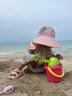 kocotreekk樹(shù)兒童防曬帽大帽檐夏季寶寶遮陽(yáng)帽男女童防曬沙灘 曬單實(shí)拍圖